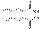 2,3-萘二甲酸结构式