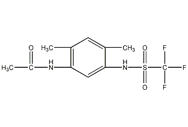 氟磺酰草胺结构式