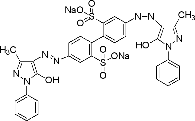 酸性黄42结构式