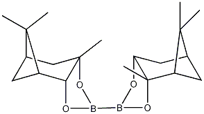 双[(-)蒎烷二醇]二硼酯结构式