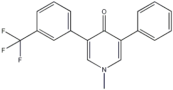 氟啶酮结构式