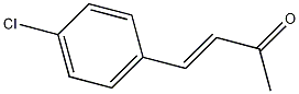 p-氯亚苄基丙酮结构式