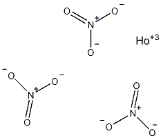 n水合硝酸钬结构式