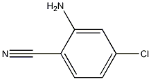 2-氨基-4-氯苄腈结构式