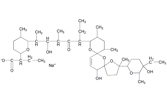 盐霉素结构式
