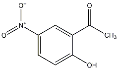 2'-羟基-5'-硝基苯乙酮结构式