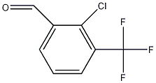 2-氯-3-(三氟甲基)苯甲醛结构式