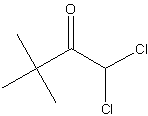 1,1-二氯频哪酮结构式