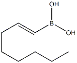 反-1-辛烯-1-基硼酸结构式