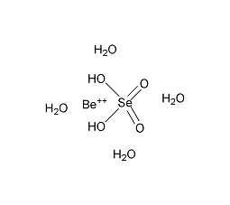 四水硒酸铍结构式