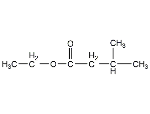 异戊酸乙酯结构式