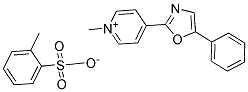5-苯基-2-(4-吡啶基)噁唑甲酯结构式