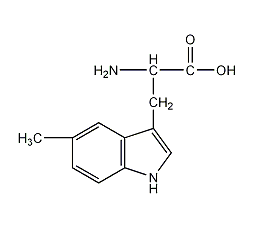 5-甲基-L-色氨酸结构式