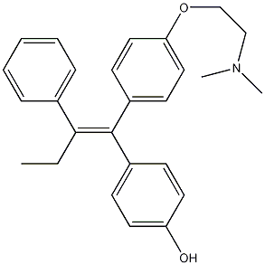 (Z)-4-羟基它莫西芬结构式