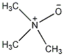 三甲基胺氧化物结构式