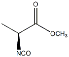 (S)-(-)-2-异氰酰基丙酸甲酯结构式