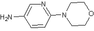 3-氨基-6-吗啉基吡啶结构式