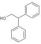 2,2-二苯基乙醇结构式