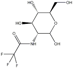 N-三氟乙酰基-D-氨基葡萄糖结构式