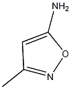 5-氨基-3-甲基异恶唑结构式