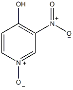 4-羟基-3-硝基吡啶N-氧化物结构式