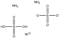 六水合硫酸镍二铵结构式
