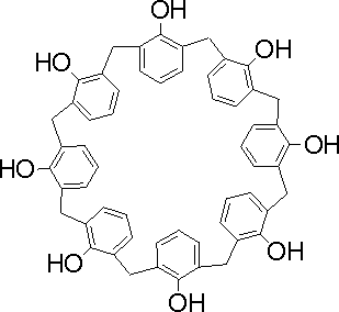 杯状[8]芳烃结构式