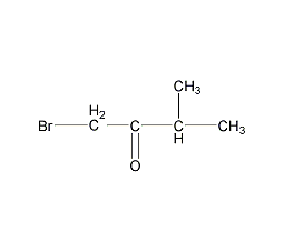 1-溴-3-甲基-2-丁酮结构式