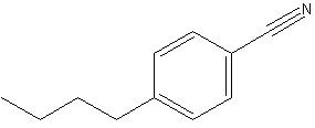 4-n-丁基苯甲腈结构式
