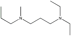 N,N,N',N'-四乙基-1,3-丙二胺结构式