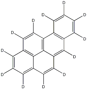 苯并芘-d12结构式