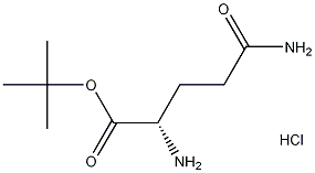 L-谷氨酰胺叔丁酯盐酸盐结构式