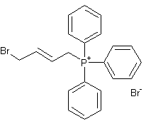 溴化(4-溴-2-丁烯基)三苯基鏻结构式
