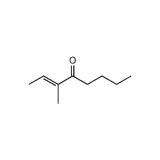 (2E)-3-甲基-2-壬烯-4-酮结构式