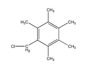 2,3,4,5,6-五甲基苄氯结构式