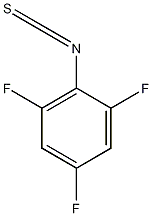 2,4,6-三氟异硫氰酸苯酯结构式