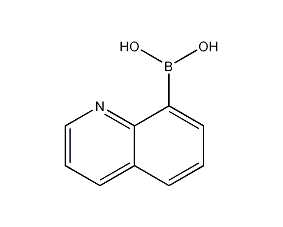 8-喹啉硼酸结构式