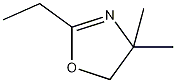 2-乙基-4,4-二甲基-2-恶唑啉结构式