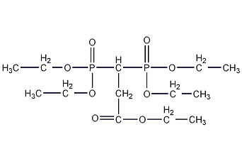 四乙基(乙氧亚乙基)双膦酸盐结构式
