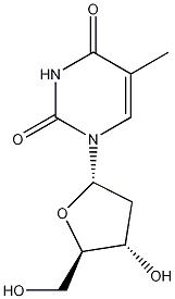 α-胸苷结构式