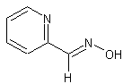 吡啶-2-醛肟结构式