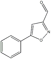 5-苯基异噻唑-3-甲醛结构式