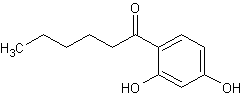 4-己酰间苯二酚结构式