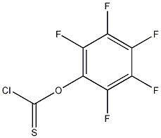 氯硫羰甲酸五氟苯酯结构式