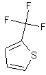 2-(三氟甲基)噻吩结构式