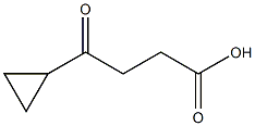 4-环丙基-4-氧代丁酸结构式