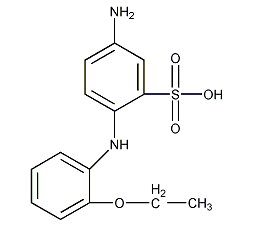 5-Amino-2-[ (2-ethoxyphenyl)amino]benzenesulfonic acid