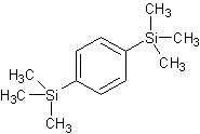 1,4-双(三甲基硅)苯结构式
