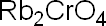 Rubidium chromate