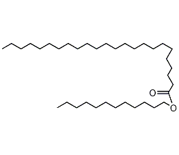 二十四烷酸十二烷基酯结构式